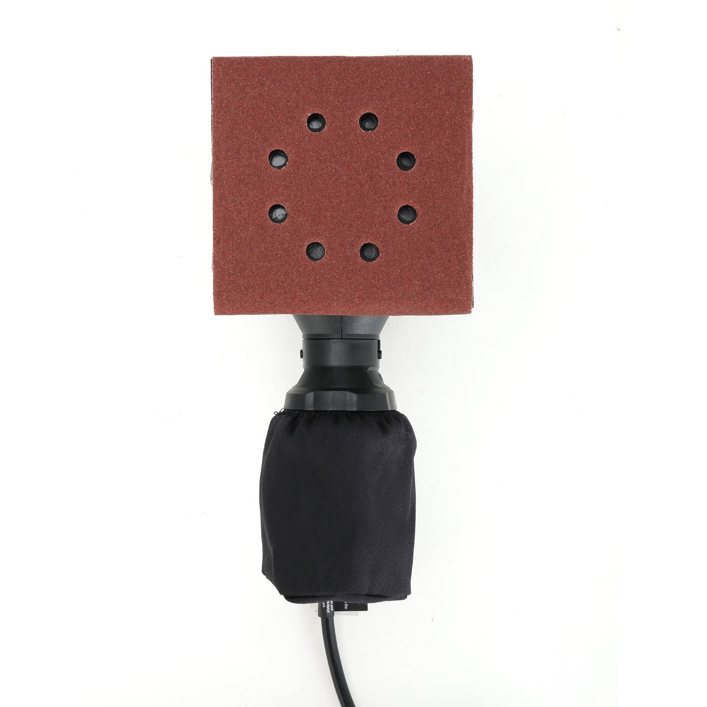 2 Amp Corded 1/4 Sheet Palm Sander with Dust Bag, Vacuum Hose Adapter, Punch Plate & 3 Sanding Sheets, New Condition